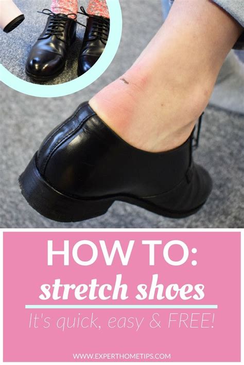 home remedy to stretch shoes|shoe hacks for tight shoes.